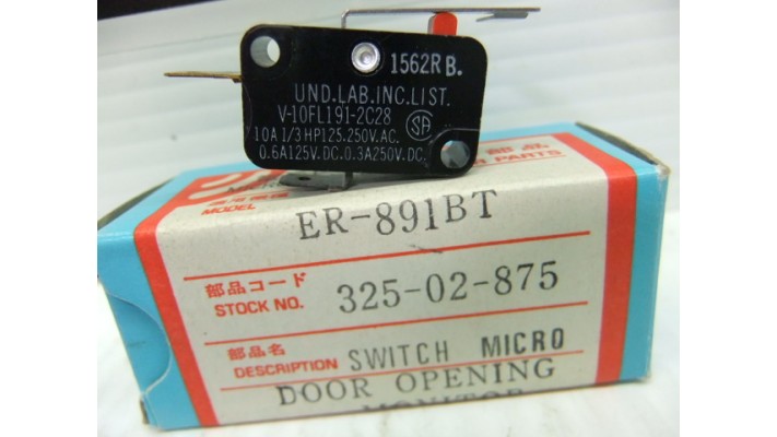 Omron V10FL191-2C28 micro switch 
